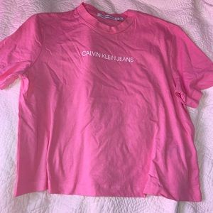 Calvin Klein Cropped Tee